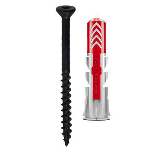 Sorte Skruer og Rawplugs