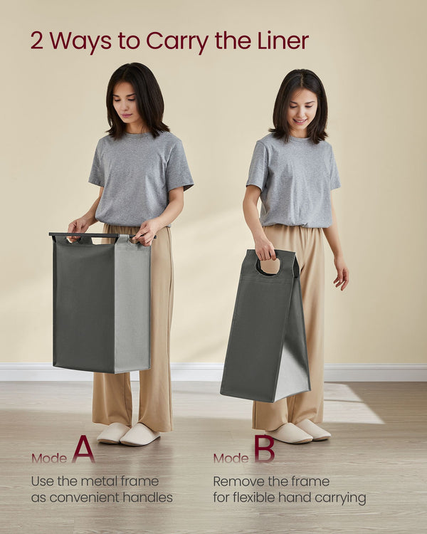 Felix vasketøjskurv - Grå