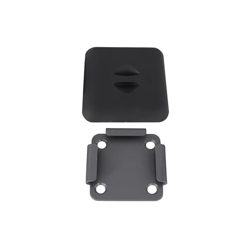 SONGMICS Blind Awning Metal Base Plate for the Support Post Metal Base Plate with Plastic Cap GSA004