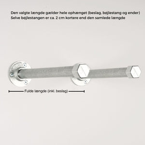 Hanger bar EBBA silver