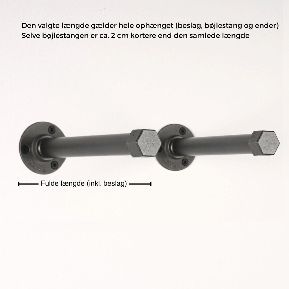 Hanger bar EBBA black
