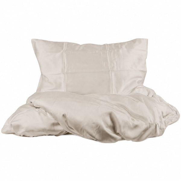 Bambus sengesæt beige 140x200