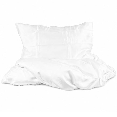 Bambus sengesæt hvid 140x200