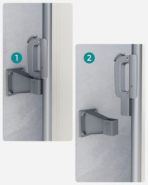 SONGMICS Wall Bracket for Fixing Retractable Blind, Suitable for All Side Awnings GSA005