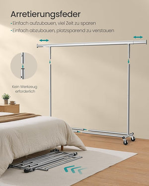 Kaya tøjstativ - Sølv