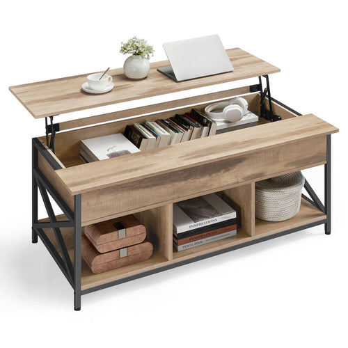 Theo sofabord - Lysebrun