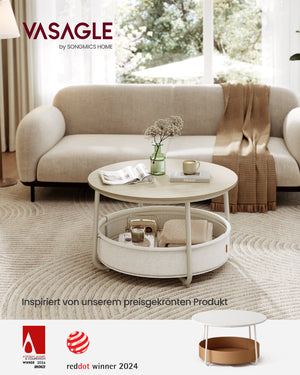 Athen sofabord - Beige/cremehvid