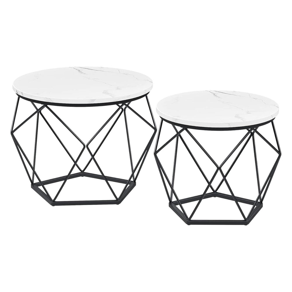 Valentina sengebord/sofabord/sidebord - 2 stk.
