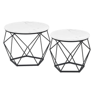 Valentina sengebord/sofabord/sidebord - 2 stk.