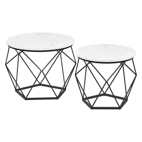 Valentina sengebord/sofabord/sidebord - 2 stk.