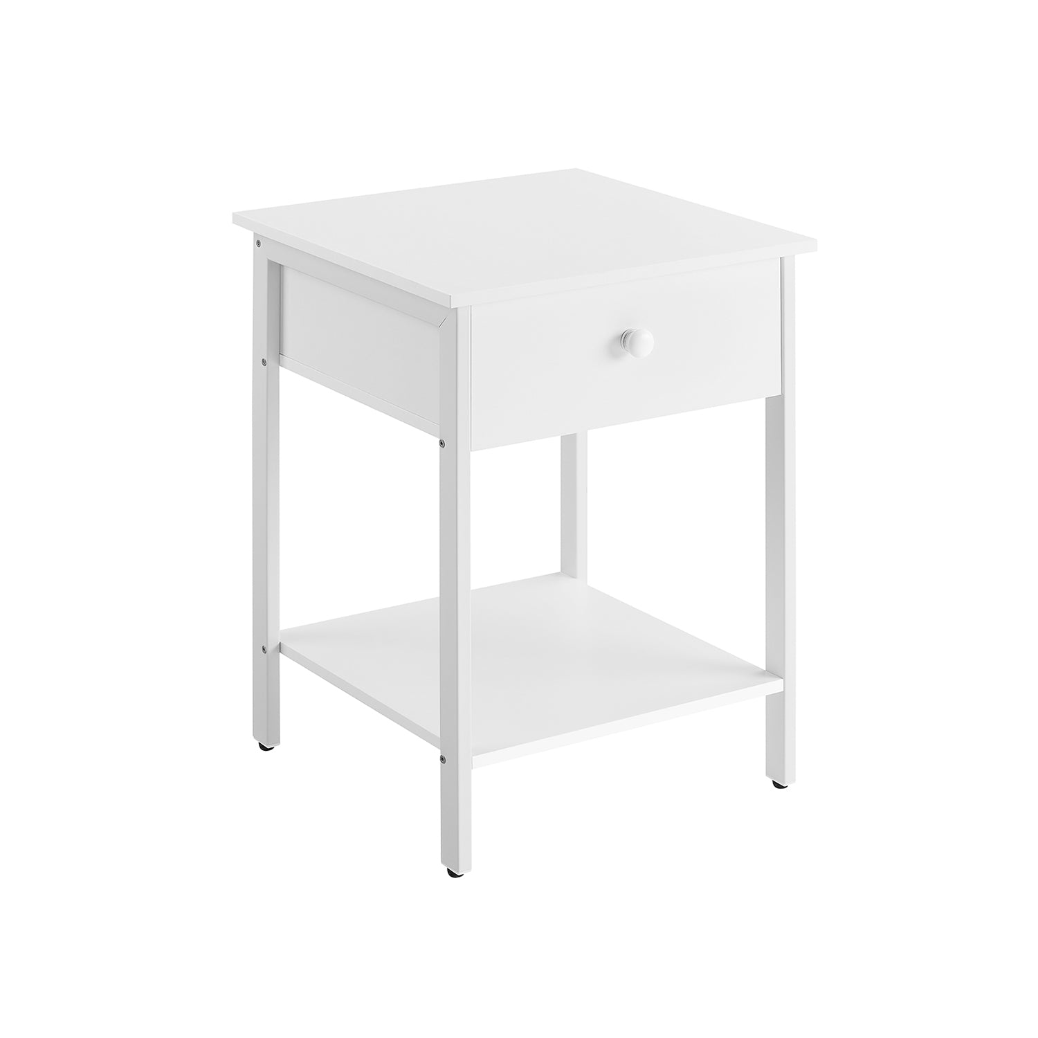 Felix senge- og sidebord - Hvid
