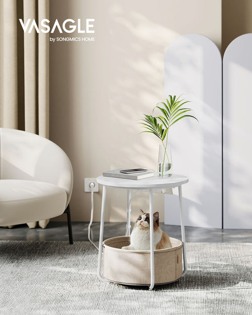 Tokyo senge- og sidebord - Hvid