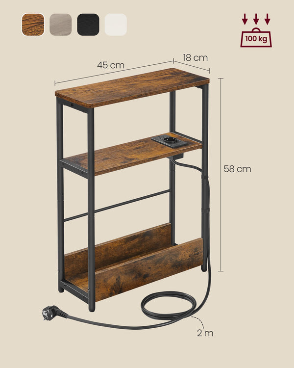 River senge- og sidebord