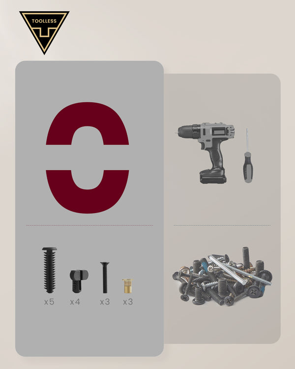 Brooklyn senge- og sidebord - Sort