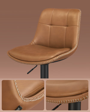 Thea barstole | 2 stk. - Brun