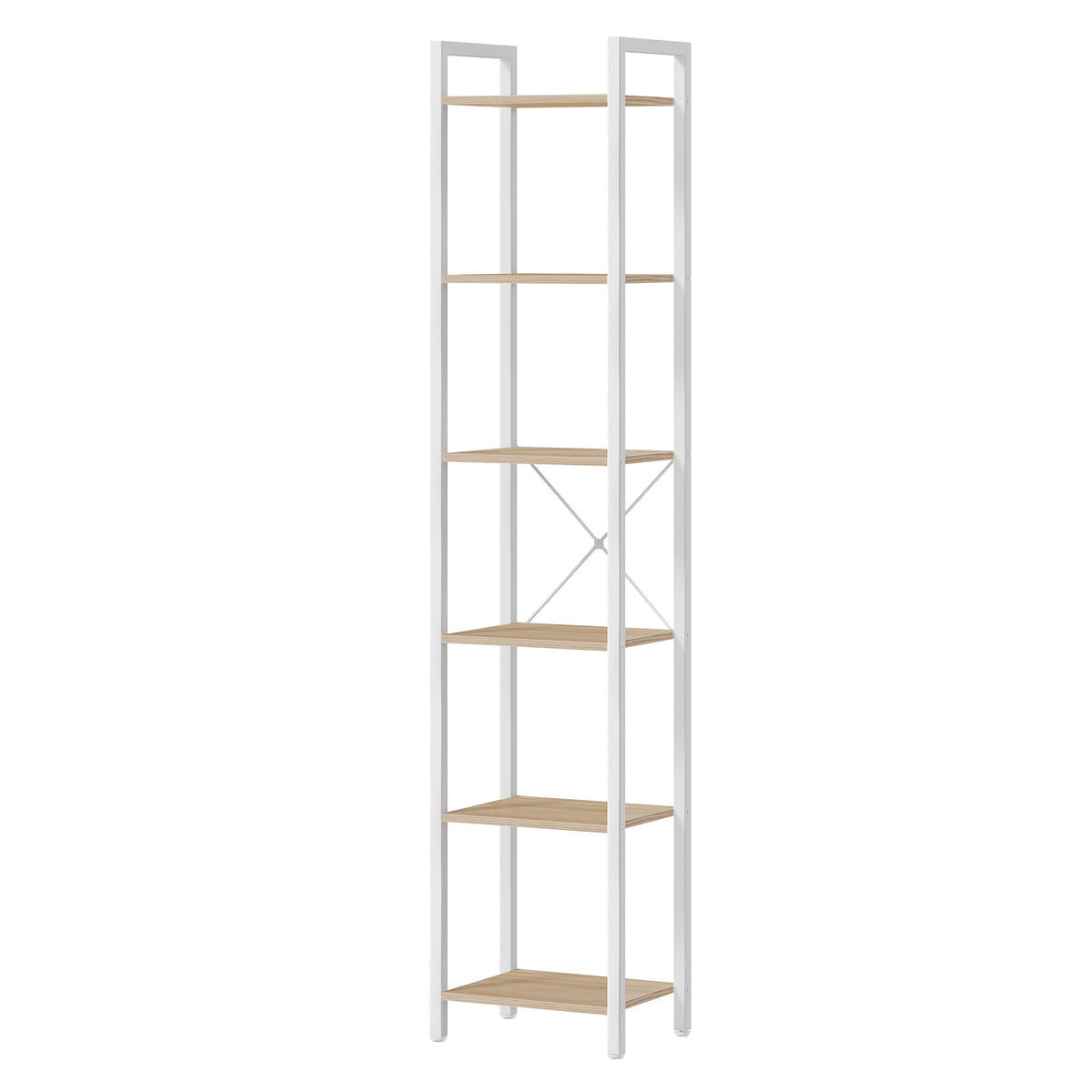 Amsterdam bogreol | 6 hylder - Beige/hvid