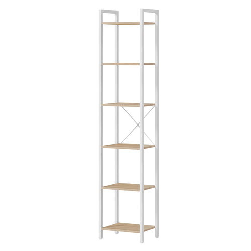 Amsterdam bogreol | 6 hylder - Beige/hvid