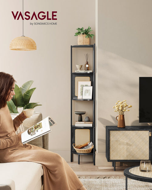 Tokyo hjørnereol - Sort