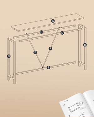 Selma konsolbord - Hvid