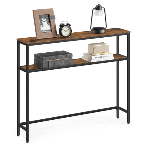 Emmely konsolbord - Rustik brun