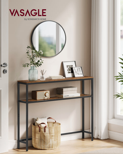 Emmely konsolbord - Rustik brun