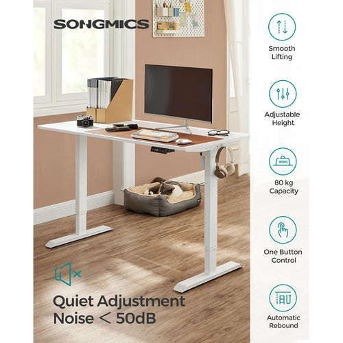 Tokyo skrivebords stel - Hvid