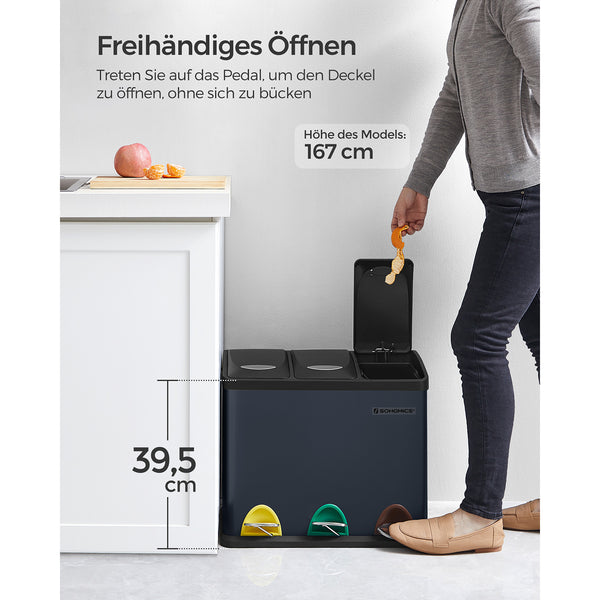 Ida skraldespand | 3x8 L