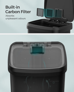 Rio skraldespand | 68 L - Sort