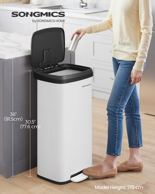 Rio skraldespand | 68 L - Hvid