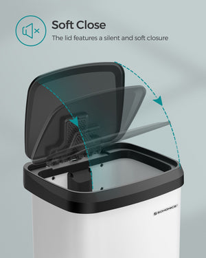 Rio skraldespand | 68 L - Hvid