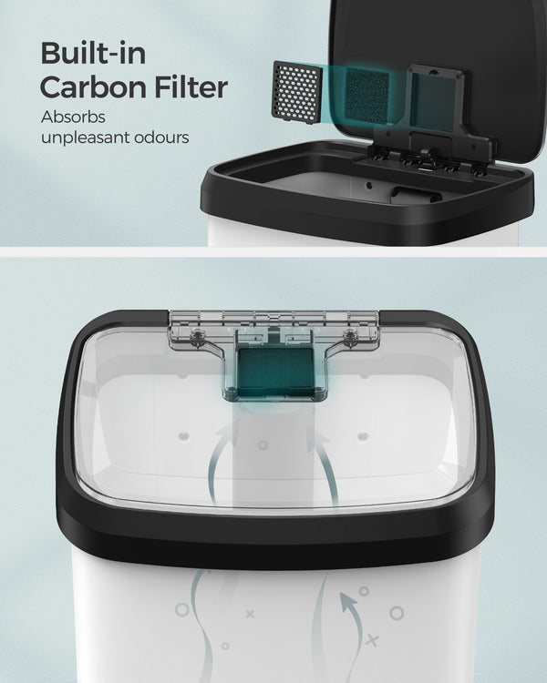 Rio skraldespand | 68 L - Hvid
