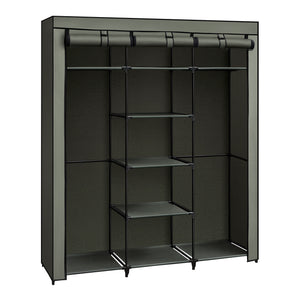 Victor klæde- og garderobeskab - Grå