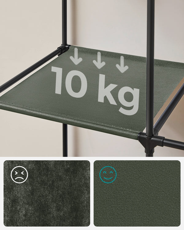 Victor klæde- og garderobeskab - Grå