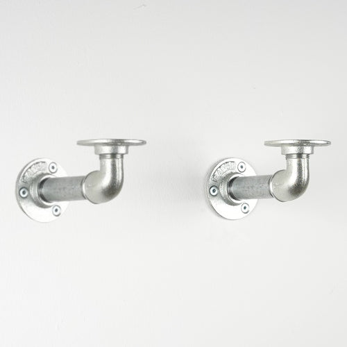 Shelf holder ELLA silver without shelf