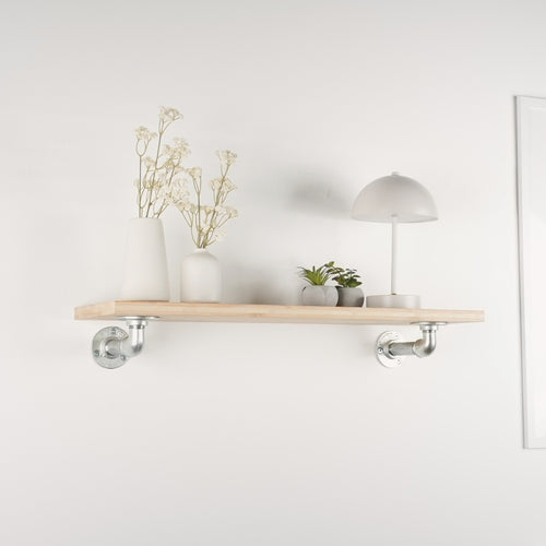 Shelf holder ELLA silver without shelf