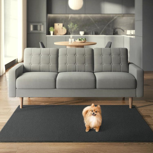 New York tæppe - Mørkegrå