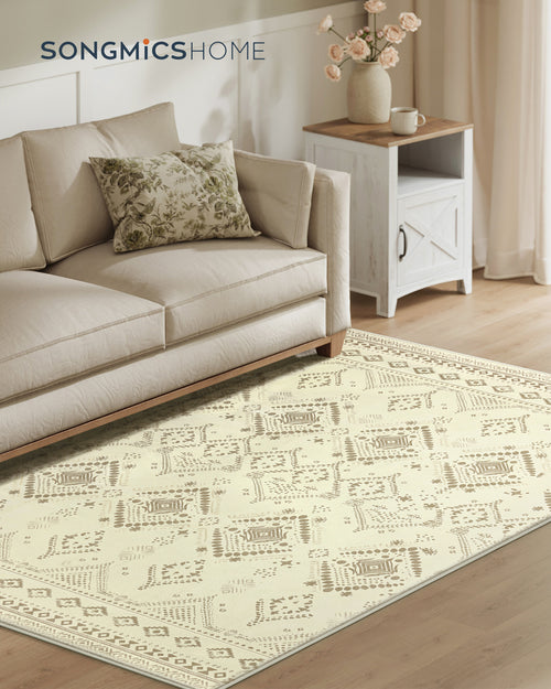 Jonathan tæppe - Hvid