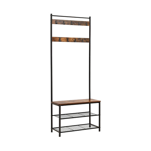 Mia tøjstativ - Rustik brun