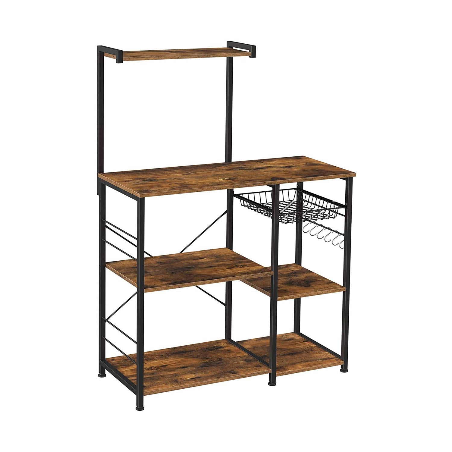 Adriana køkkenreol - Brun