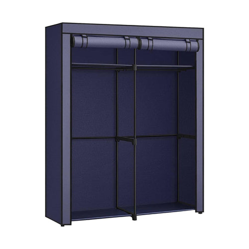 Ana klæde- og garderobeskab - Blå