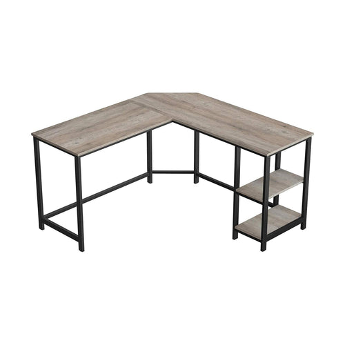 Phillip hjørneskrivebord - Grå