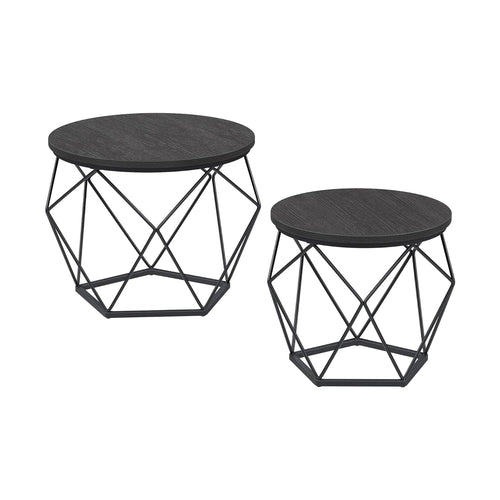 Paris sofaborde | 2 stk. - Grå