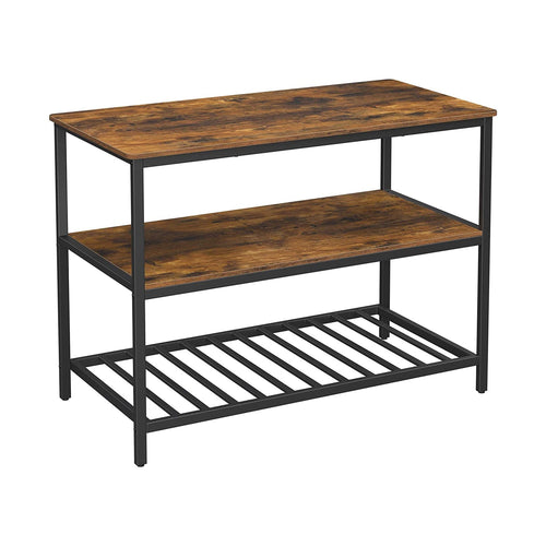 Caroline køkken ø - Rustik brun