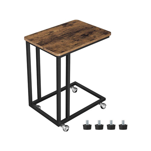 London senge- og sidebord - Rustik brun