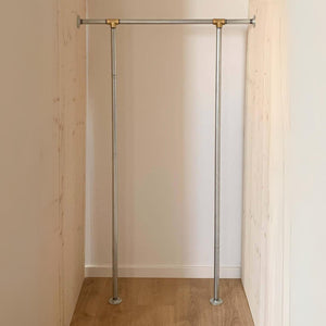 Bøjlestang MIA sølv Ophæng RAW58 0-50 cm Sølv med messing samlinger