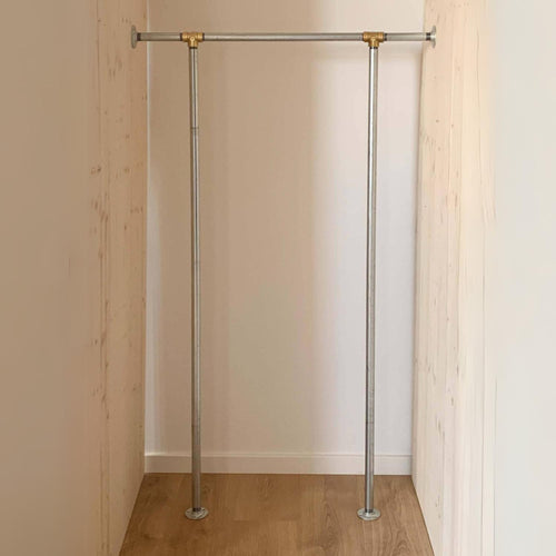 Bøjlestang MIA sølv Ophæng RAW58 0-50 cm Sølv med messing samlinger