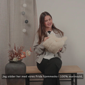 Hjemmesko Frida Hvid (høj model)