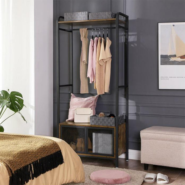 Open Wardrobe With Cabinet XHSR22BX RAW58.dk
