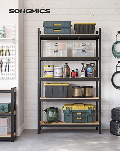 Lissabon værkstedsreol Bogskabe, reoler & rumdelere Songmics 