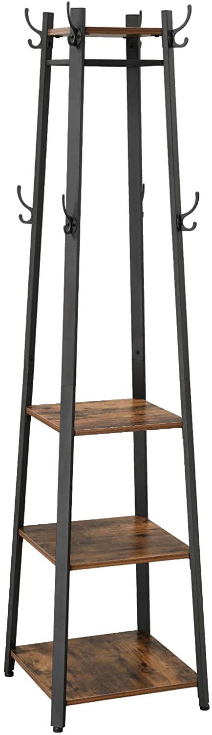 Coat Stand with 3 Shelves RAW58.dk